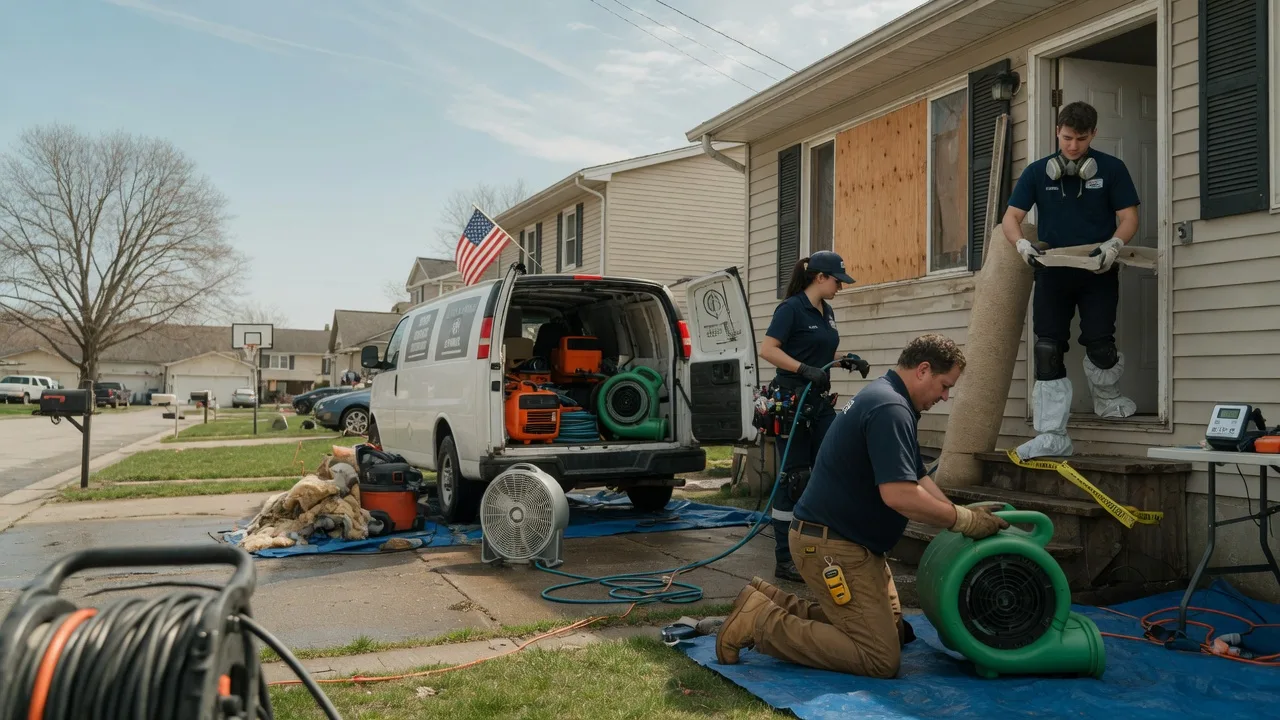 Water Damage Restoration in Tulsa, OK near me